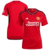 Maglia ufficiale Manchester United Casa 2023-24 per Donna